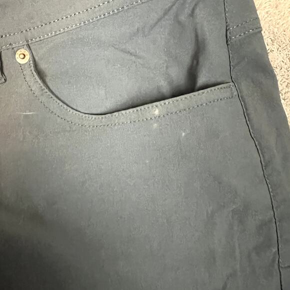 Prana Brion Pants Mens 36x30 Hiking Outdoor Performance Stretch Blue - Picture 6 of 9